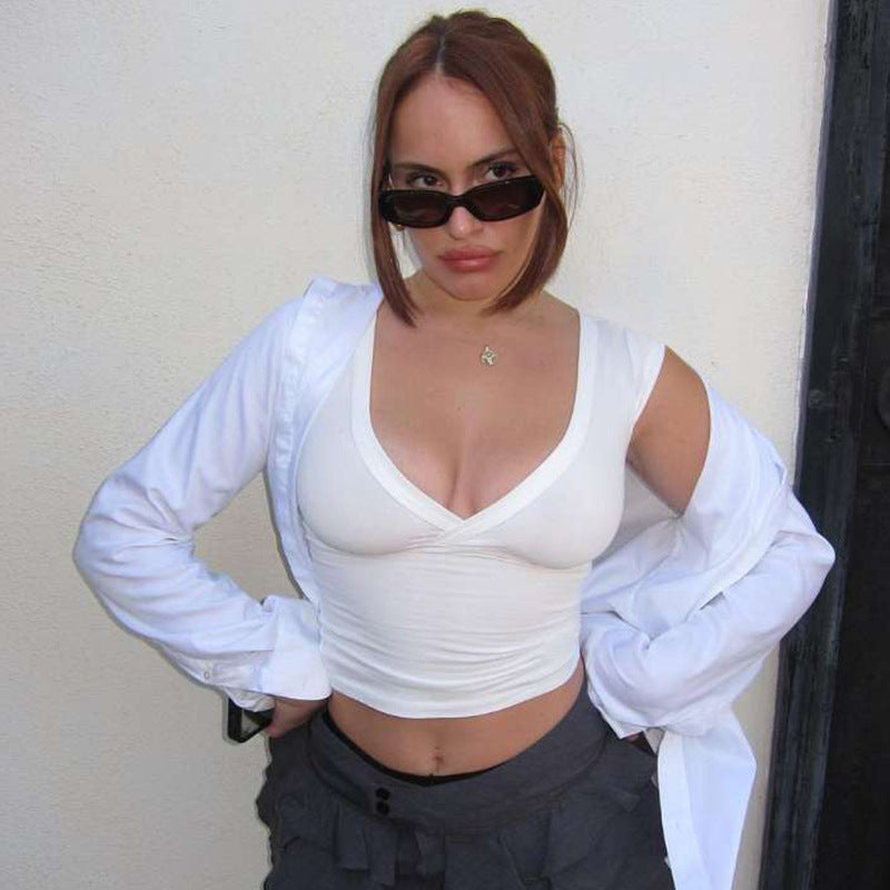 Waist-Cinching Sleeveless Top
