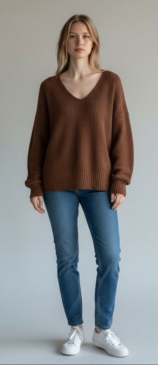 Lucky Brand Spring-Weight V-Neck Sweater, women's sweater