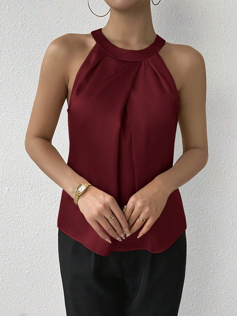 Satin Tank Top