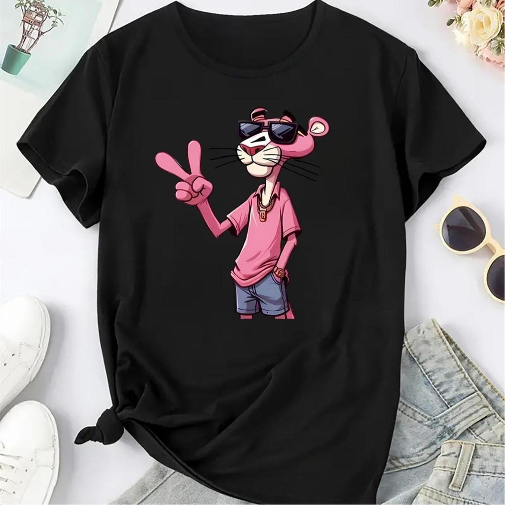 Pink Panther Graphic Tee, women's t-shirt