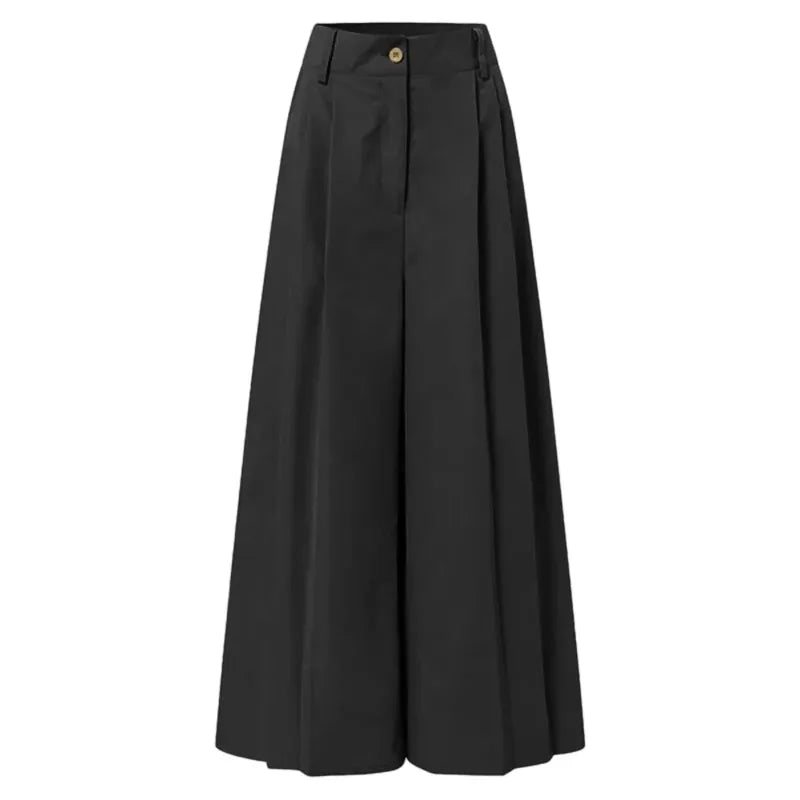 Printed Cropped Palazzo Pants