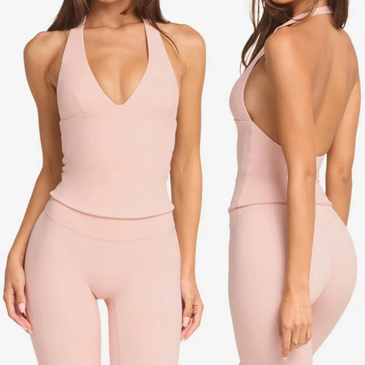 Gym Impact Halter Top, women's activewear