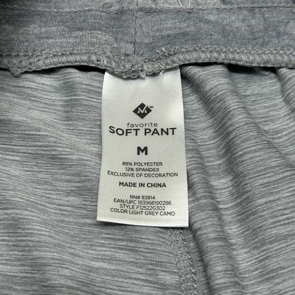 Straight-Leg Soft Pant – Grey Camo