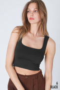 NikiBiki Square Neck Top, women's top
