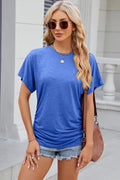 Relaxed Round-Neck Tee, women's t-shirt