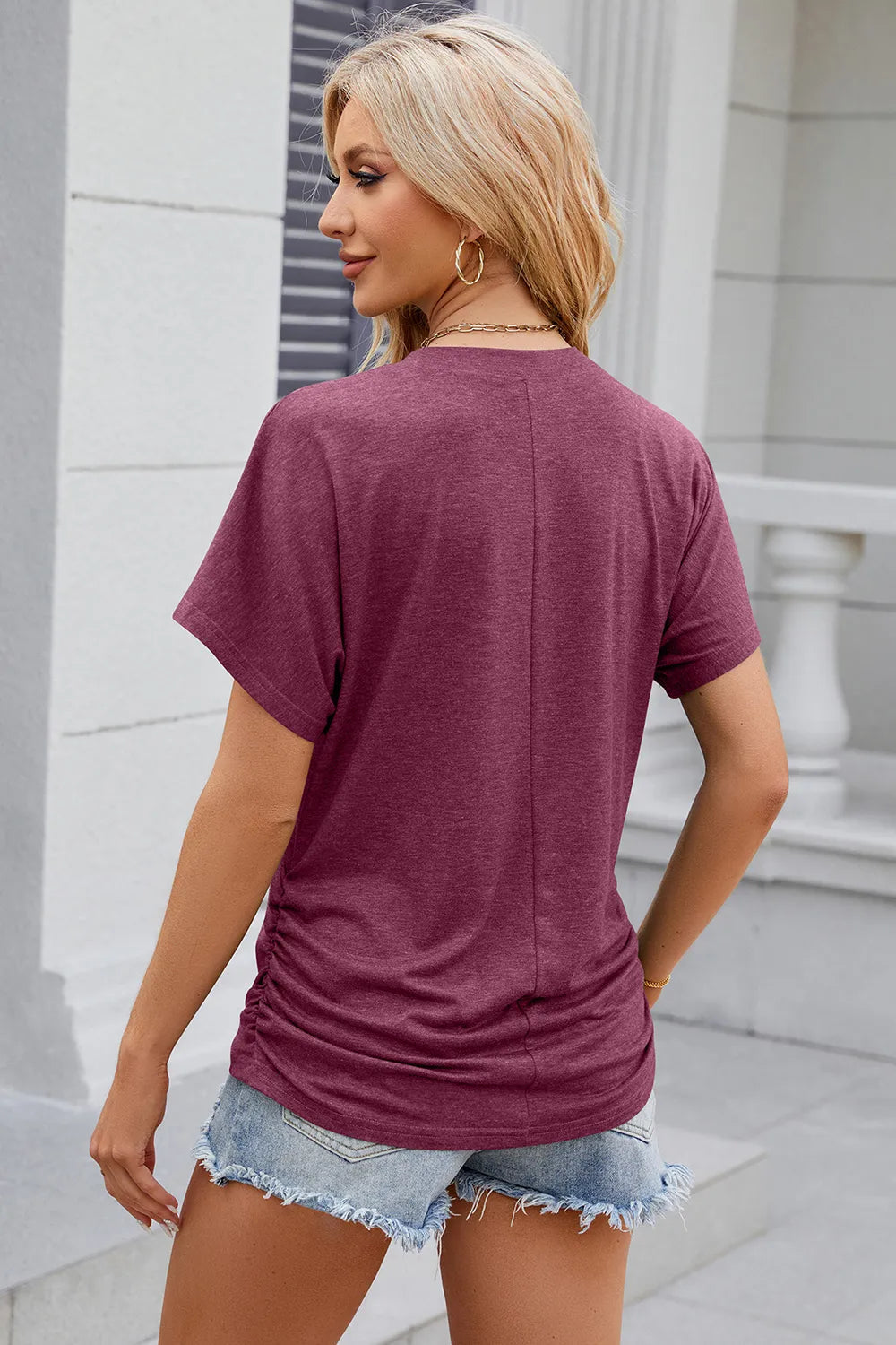 Relaxed Round-Neck Tee